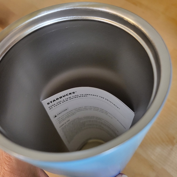 Starbucks 2023 Spring ‘4C Tilt Paint’ Gradient Ombre SS Tumbler - Picture 5 of 7